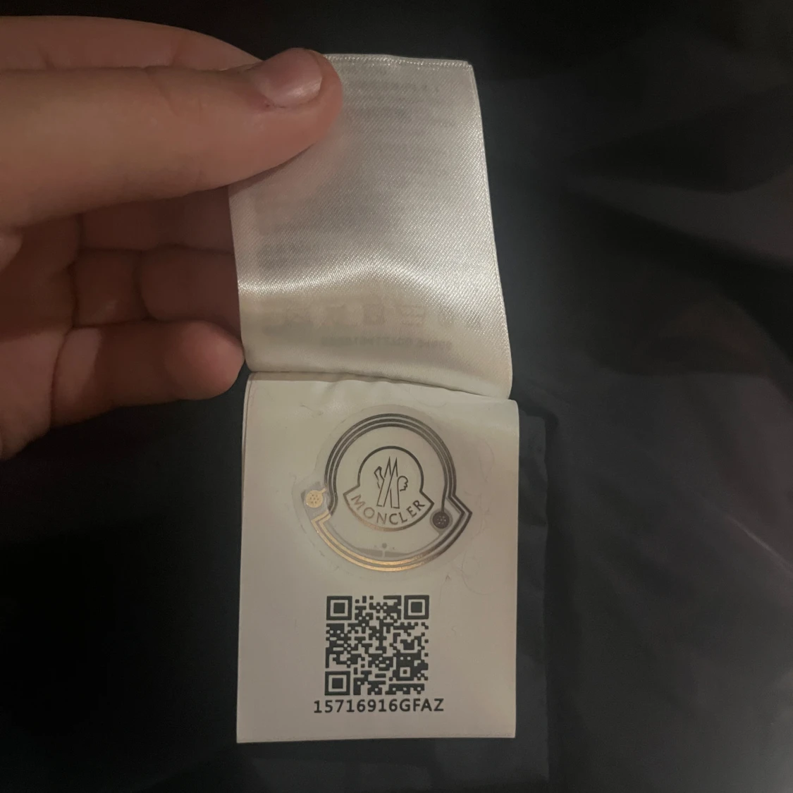 Mörkblå moncler cardigan  - 2