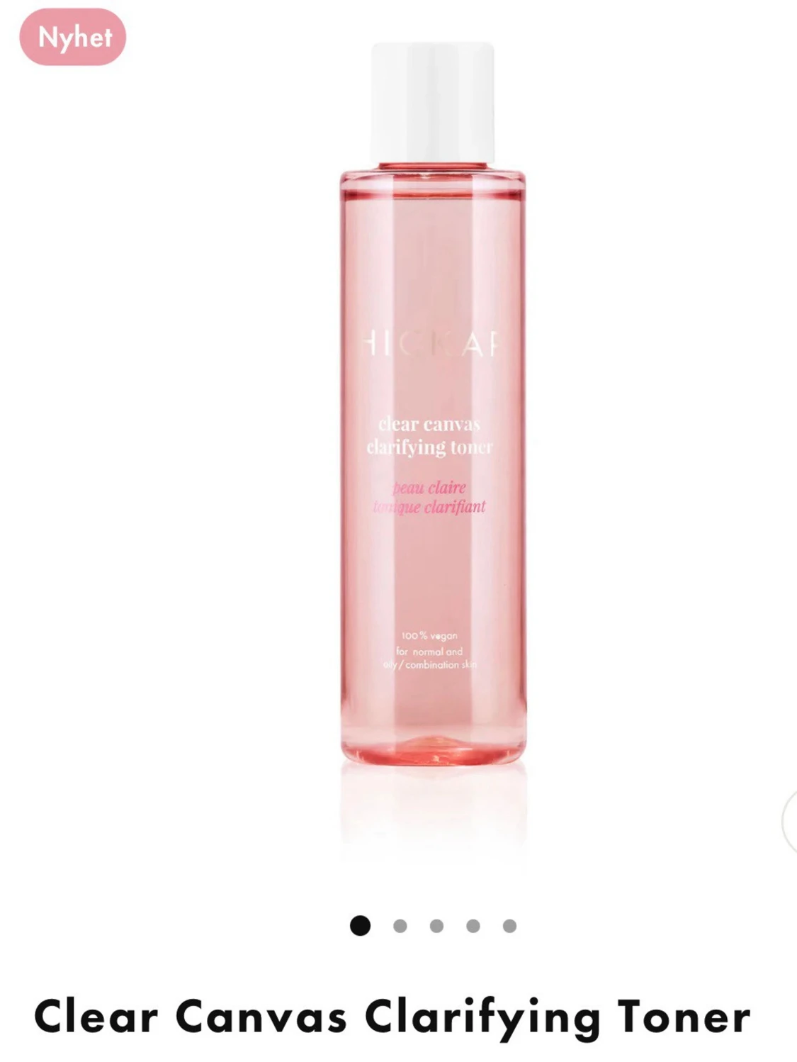 Clear Canvas Clarifying Toner från Hickap - 1