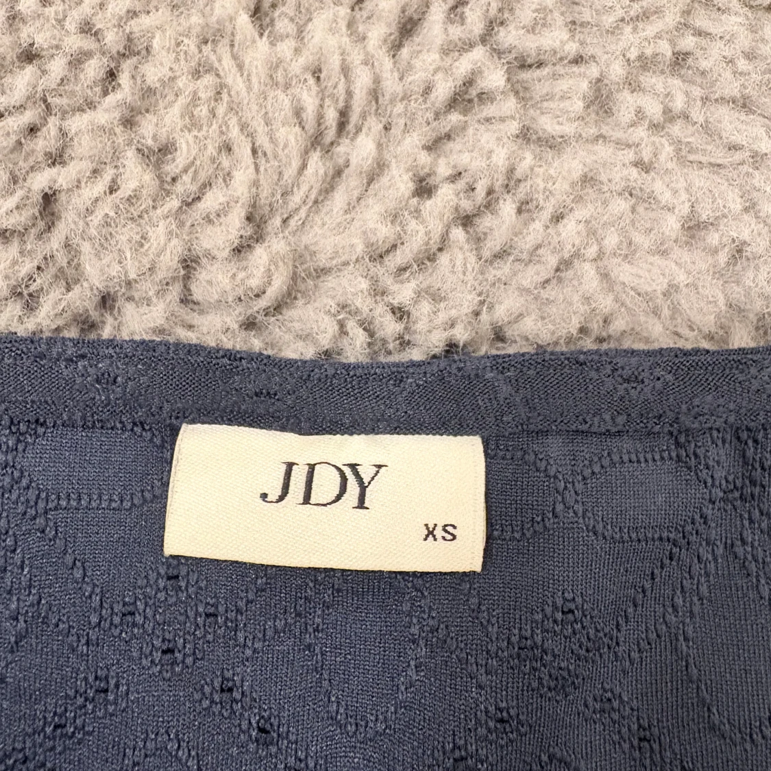 Blå långärmad topp från JDY XS - 2