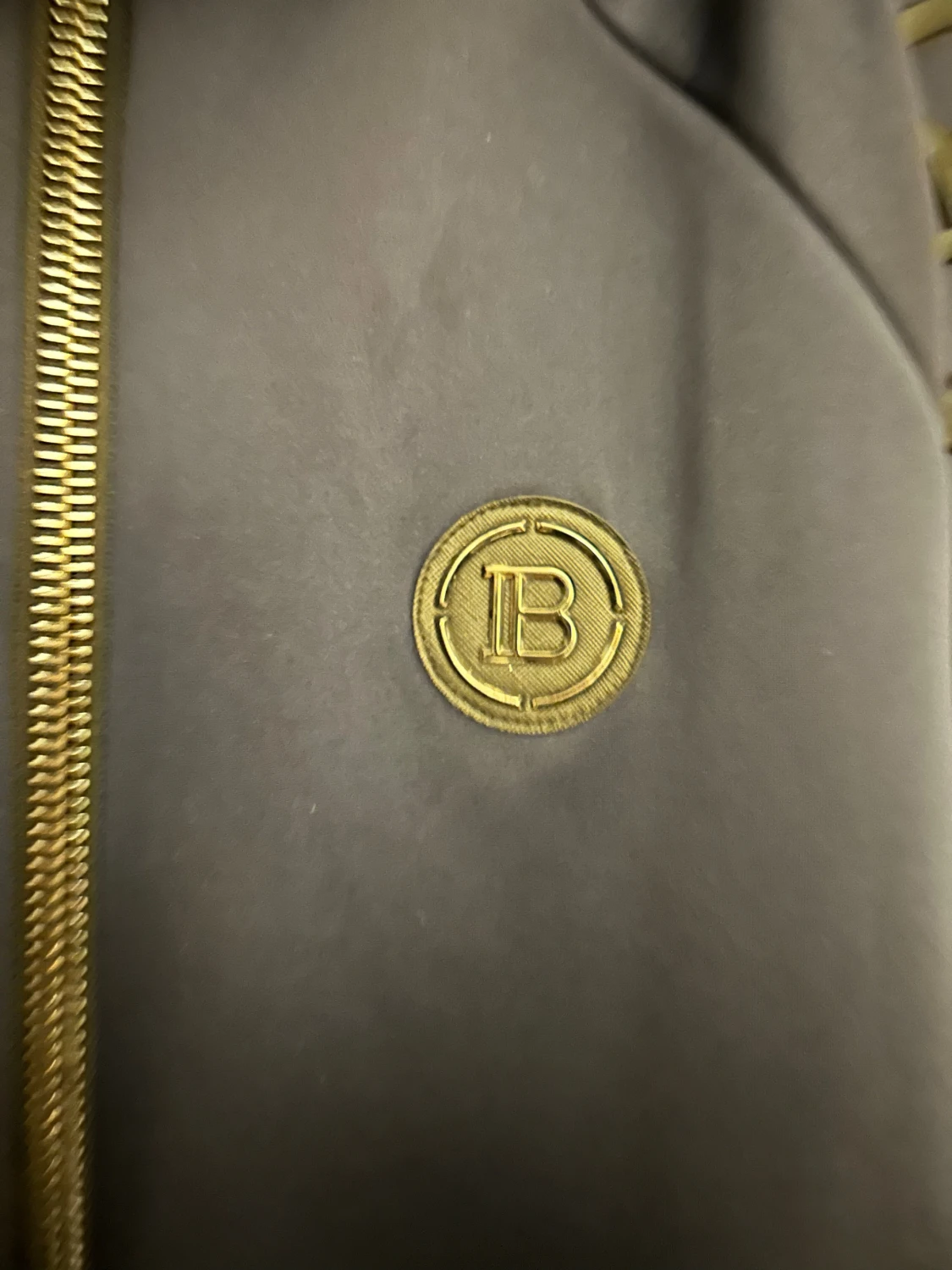 Mörkblå sipper från Balmain Paris - 2