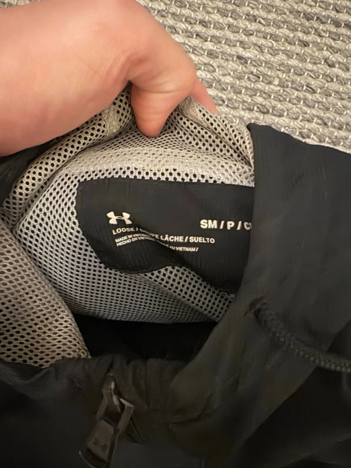 Svart vindjacka från Under Armour - 1