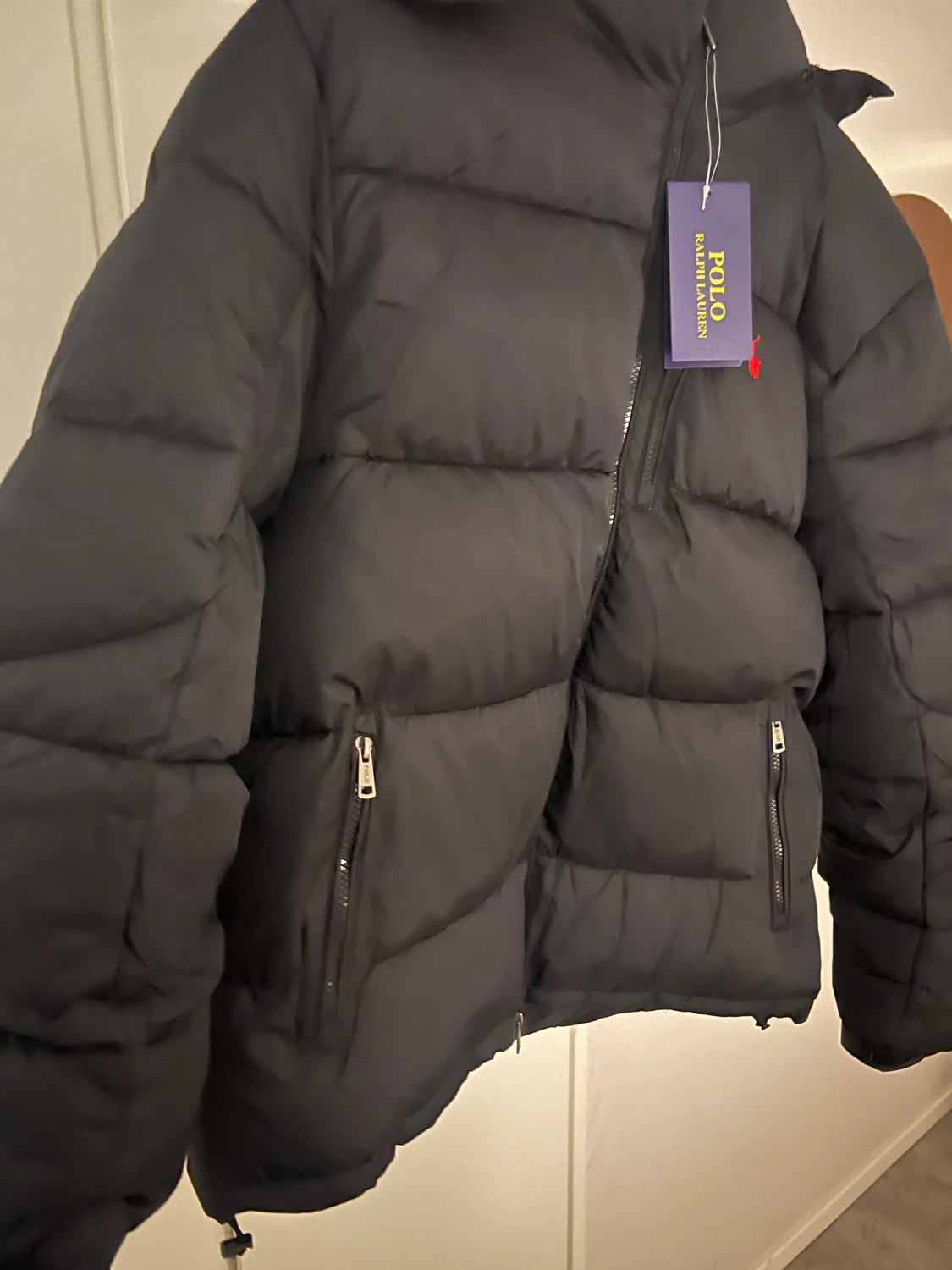 Svart pufferjacka från Polo Ralph Lauren - 1