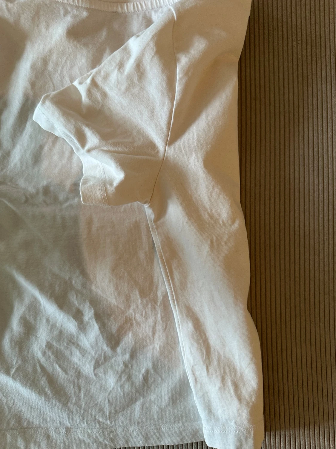 Vit croppad topp från Zara - 5