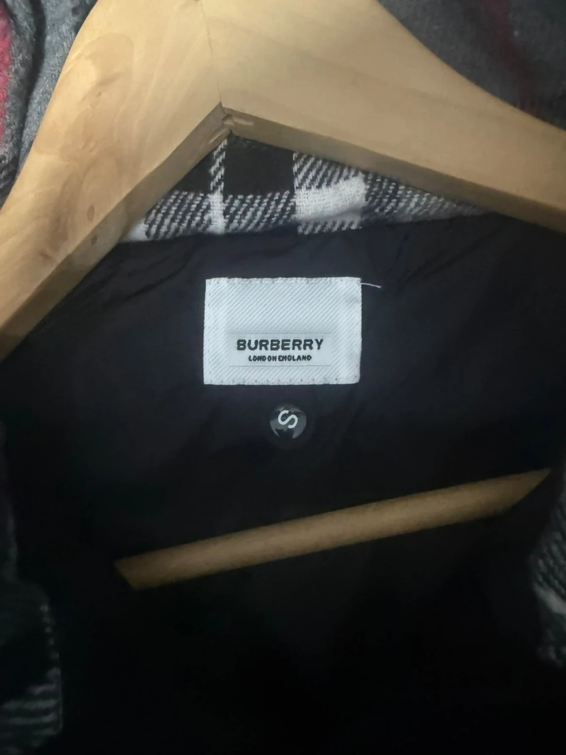 Svart Burberry jacka - 3
