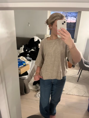 Stickad tröja  - Super mysig stickad tröja med trekvartsärm💓