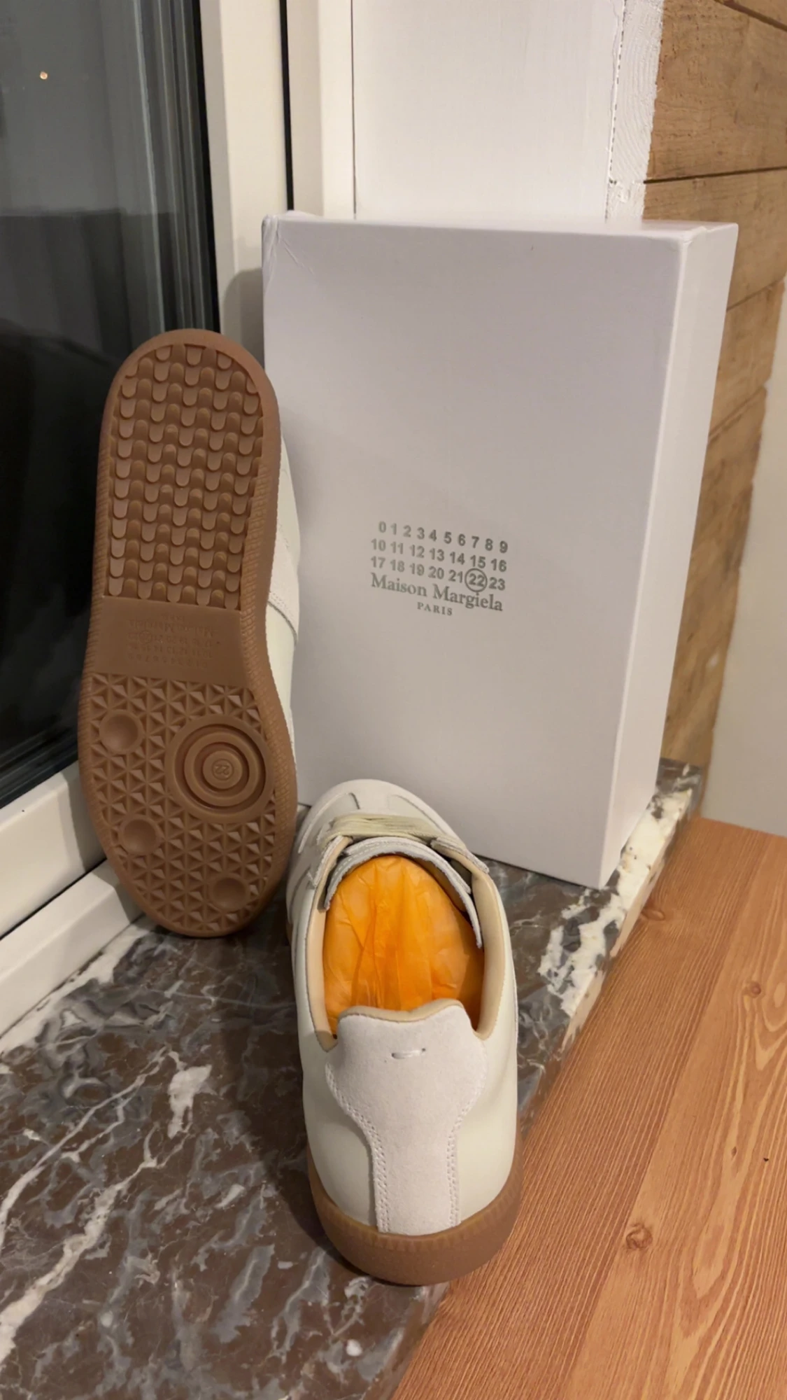 Maison Margiela vita sneakers - 1