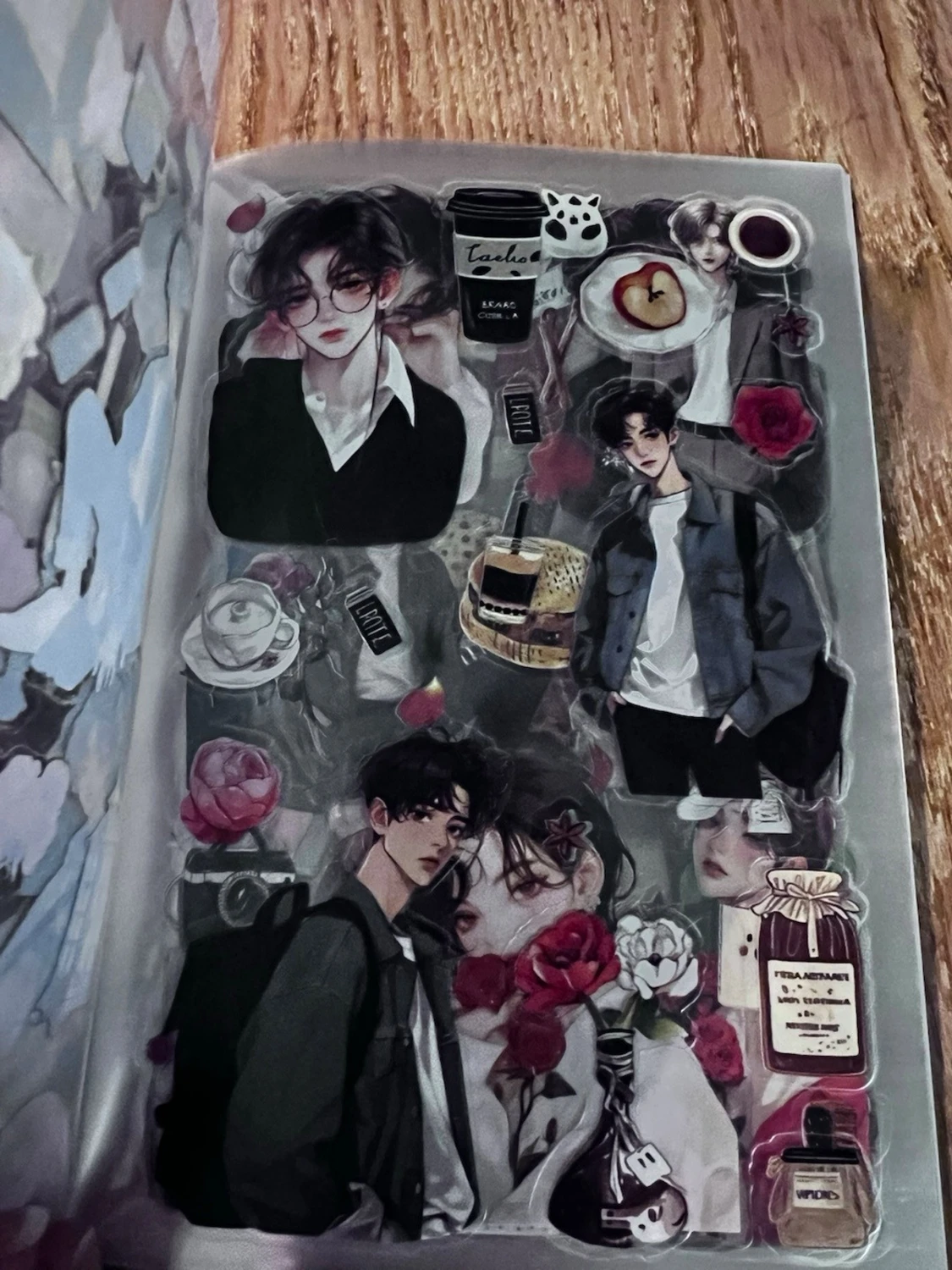 Klistermärken- Rose Boy Sticker Book - 4