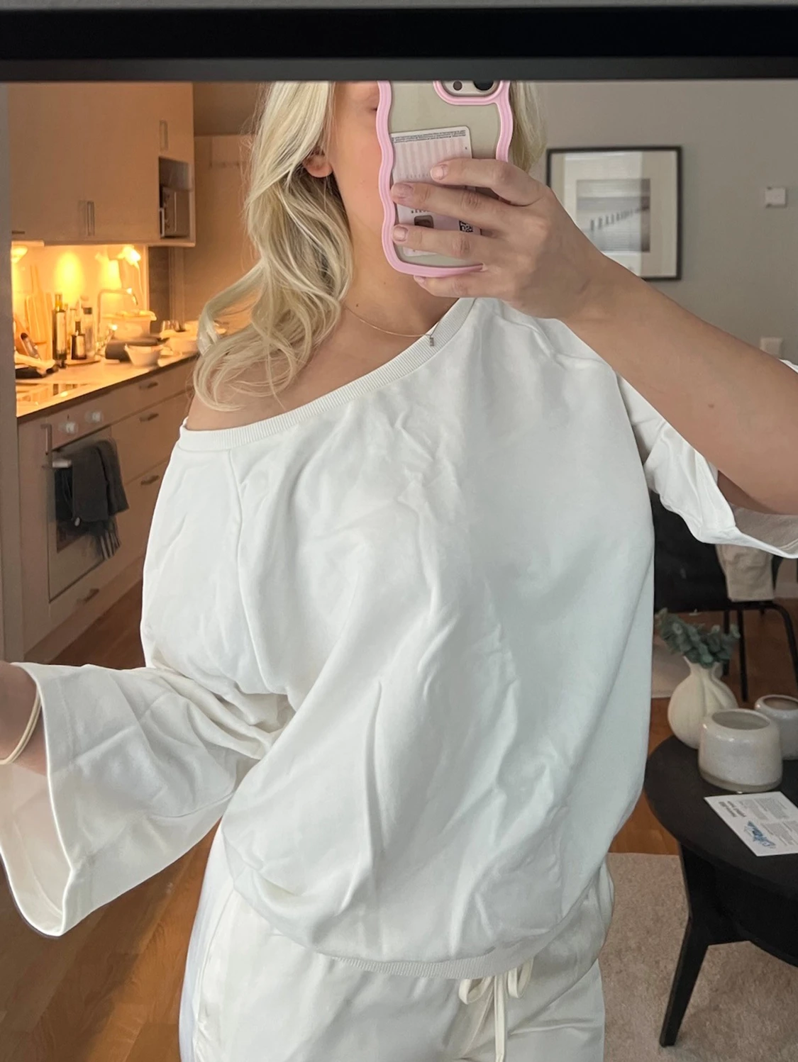 Kortärmad Sweatshirt