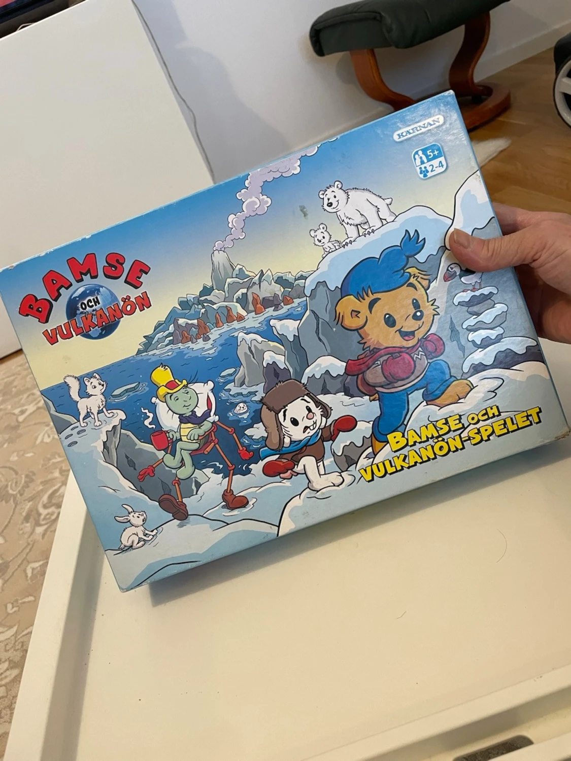 Bamse spel-Bamse och Vulkanön