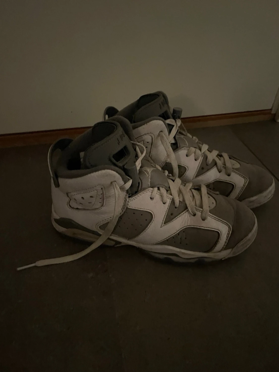 Nike Air Jordan 6 Retro grå/vita - 10