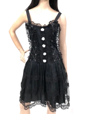 Klänning i storlek S. - Helt ny rockig  klänning i storlek S,