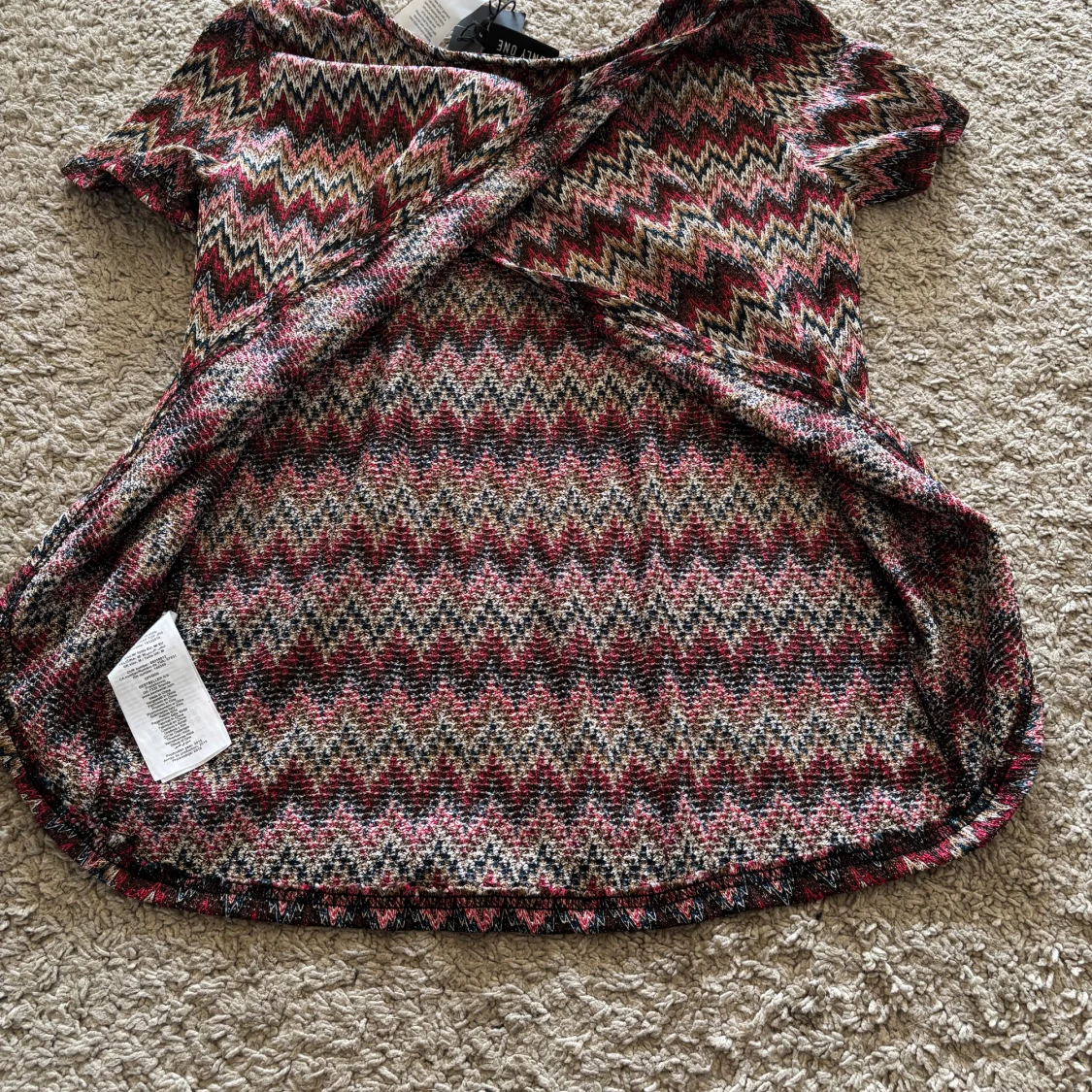 Mönstrad omlottopp från ONLY  - 3