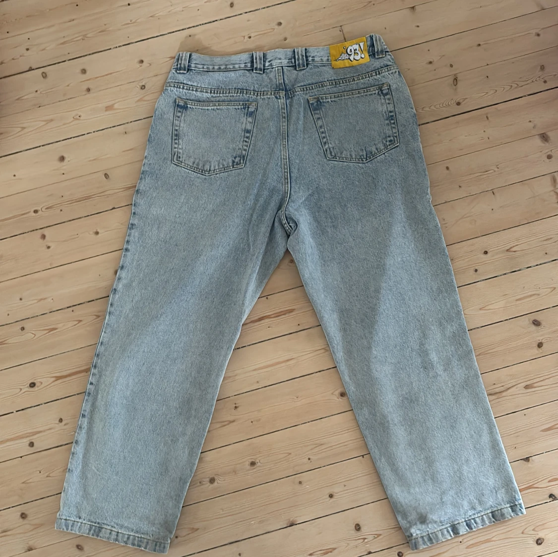 Ljusblå 93! Baggy jeans  - 1