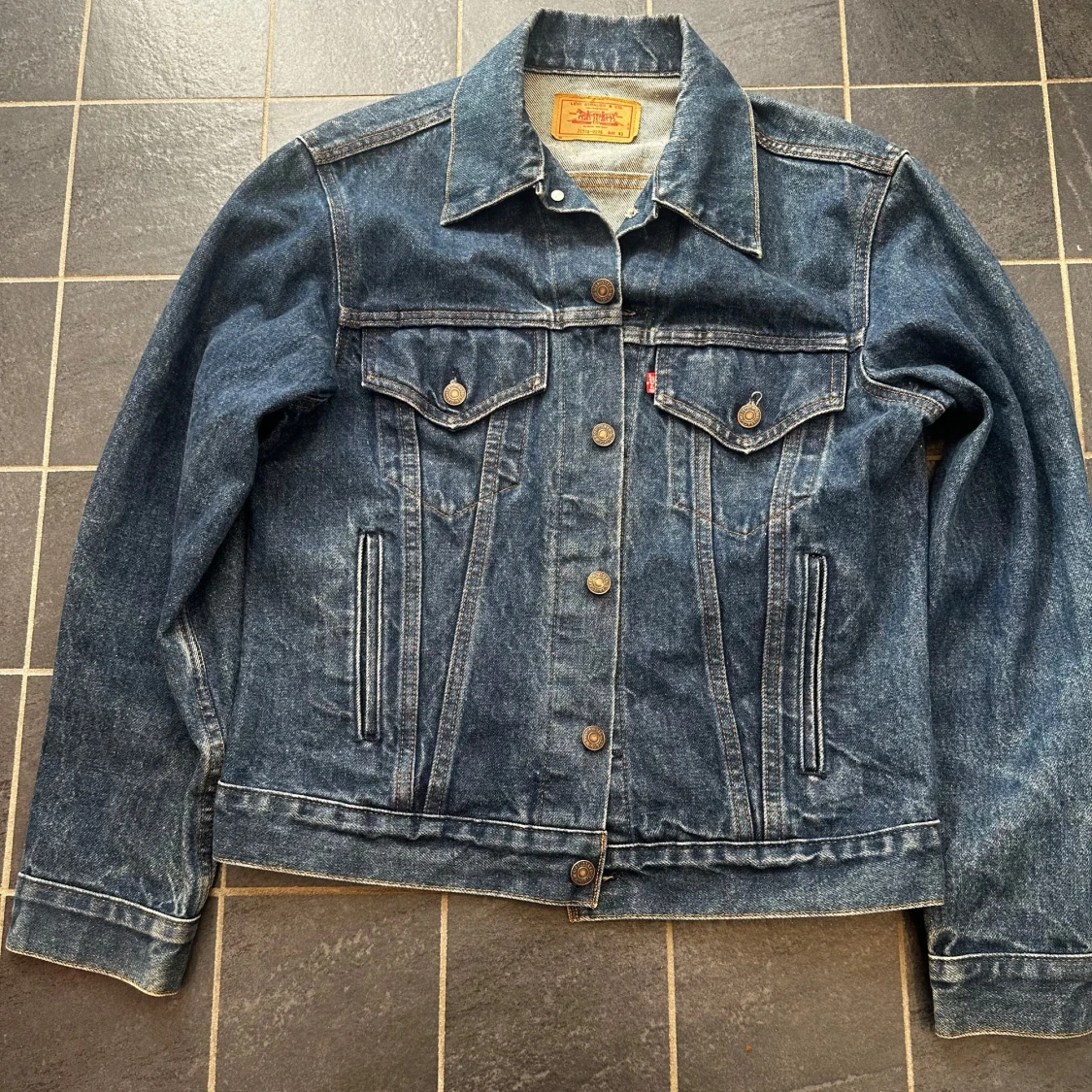 Levi's klassisk jeansjacka blå - 1