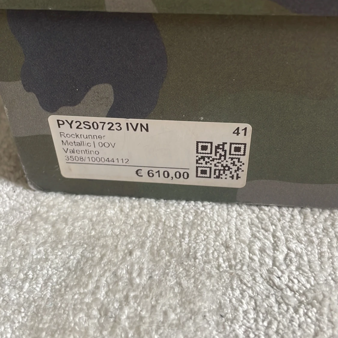 Valentino Garavani camo sneakers - 4
