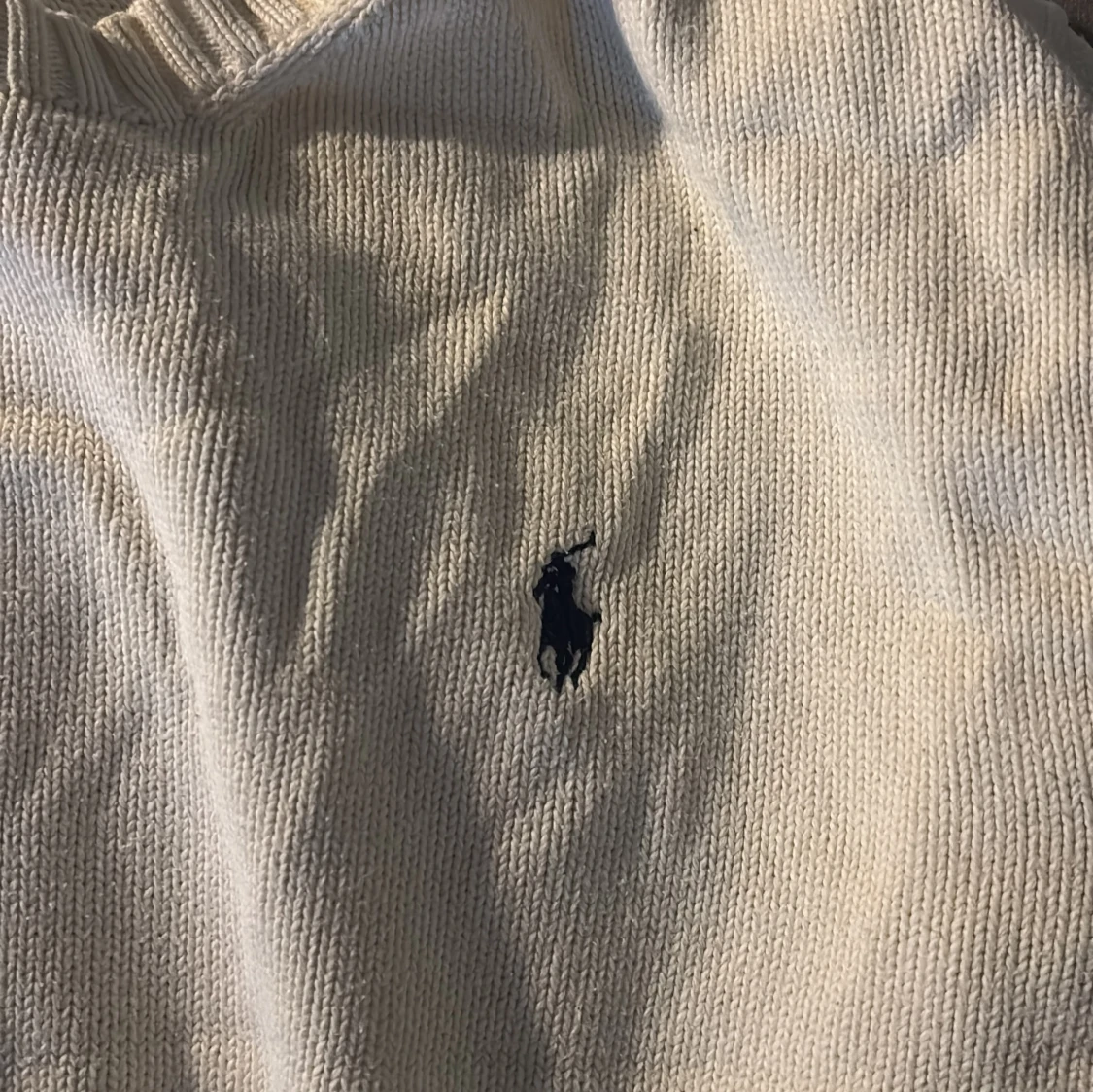 Vit stickad tröja från Polo Ralph Lauren - 3