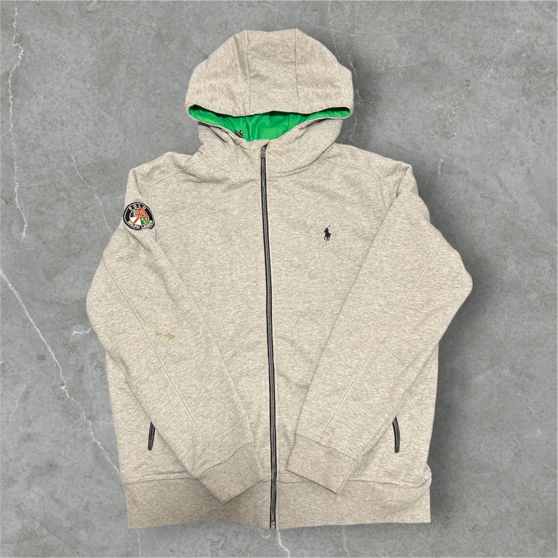 Ralph Lauren Hoodie Grå