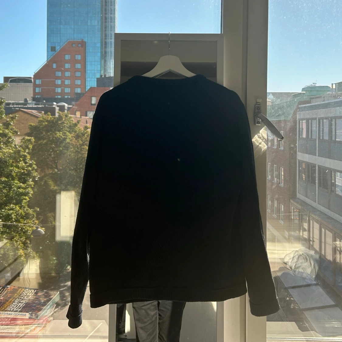 Selected Homme Svart stickad tröja  - 3