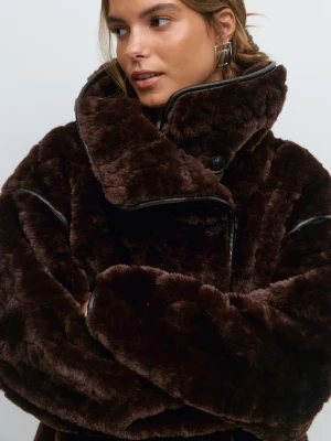 faux fur ginatricot - Helt oanvänd med lapp kvar🤎
