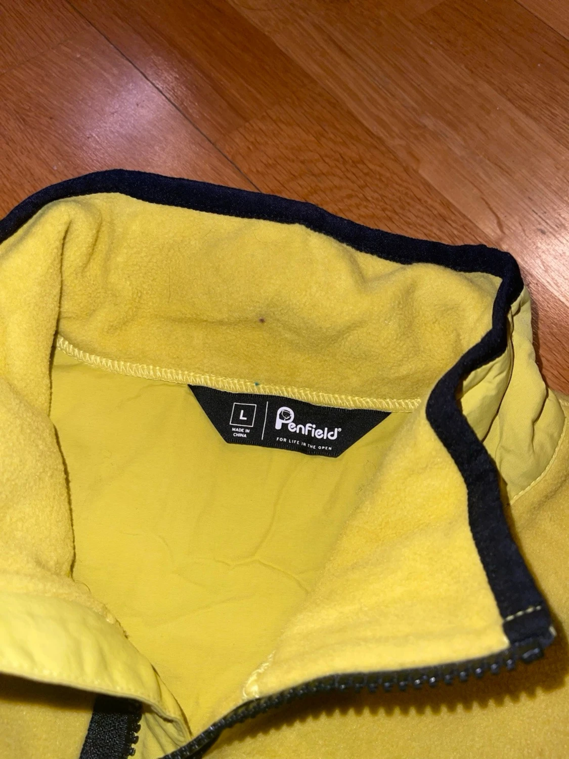 Gul och svart fleece från Penfield L - 2