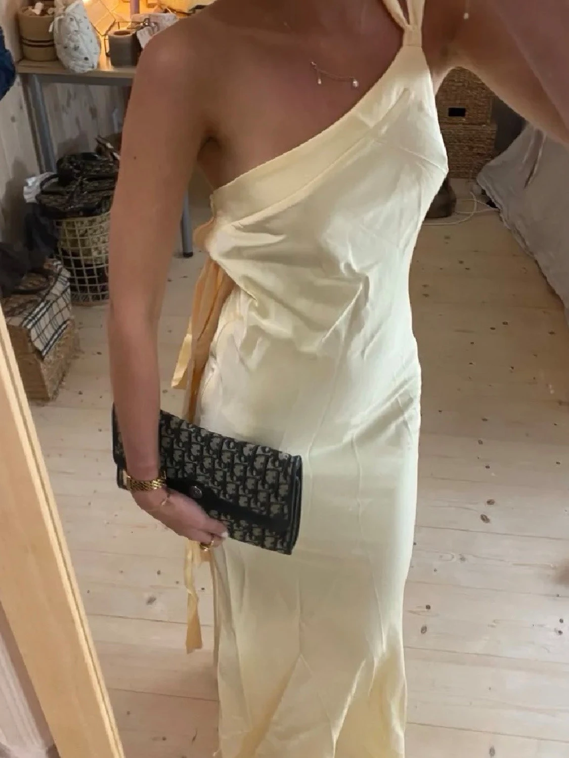 Ljusgul balklänning - 2