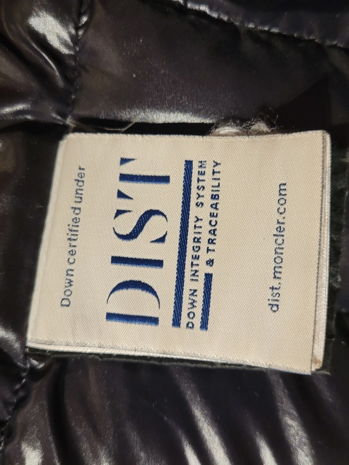 Svart Moncler pufferjacka med huva - 4