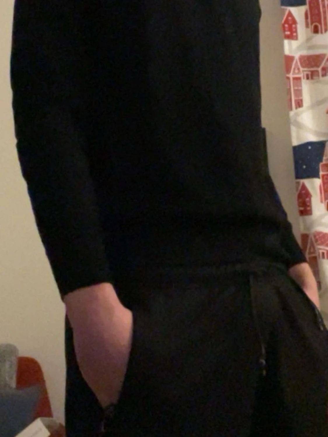 Svart pikétröja från Massimo Dutti - 1