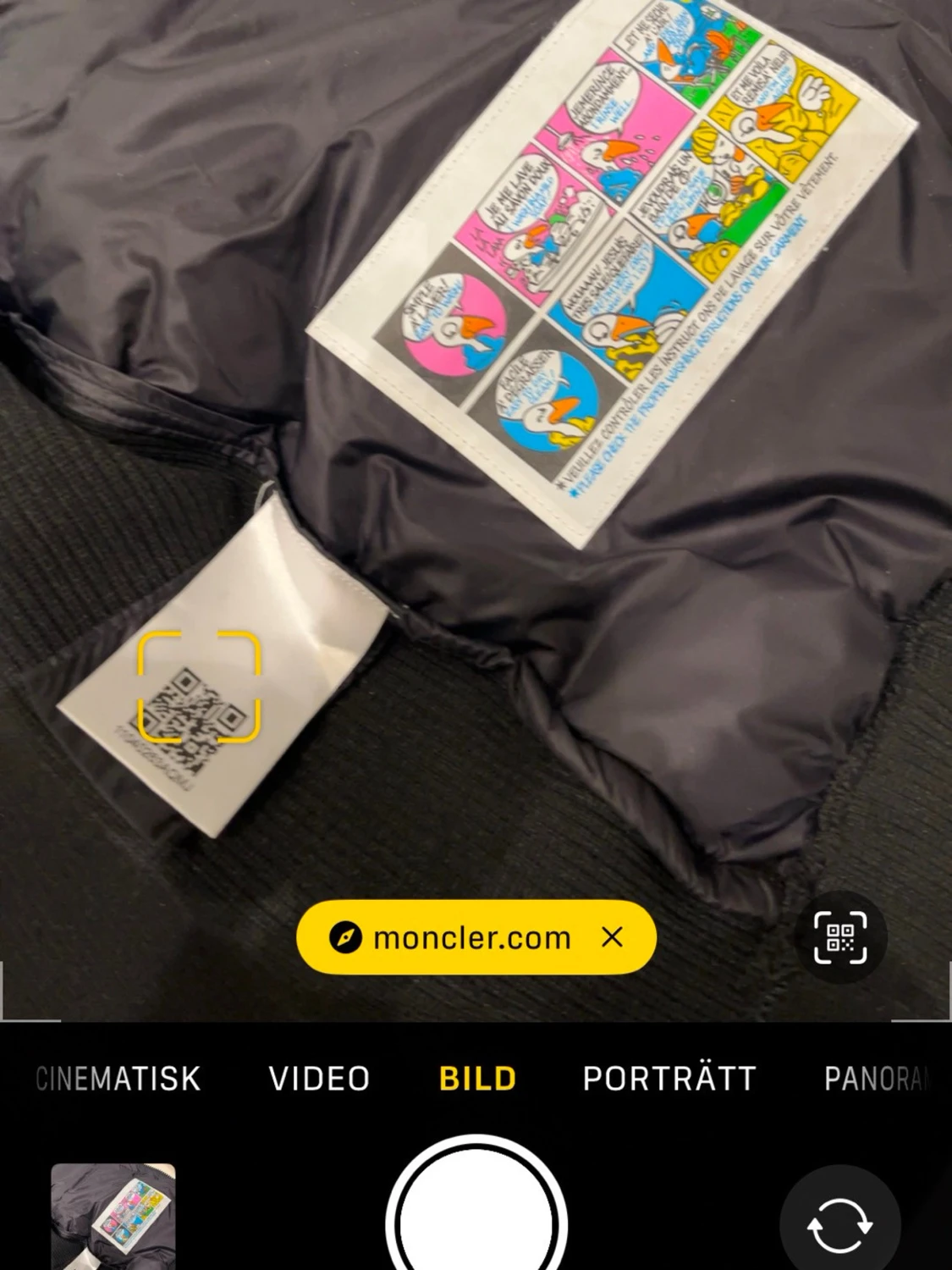 Svart Moncler cardigan  - 4