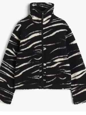 Teddy jacka - Sååå snygg Teddy jacka med ”zebra” mönster💕