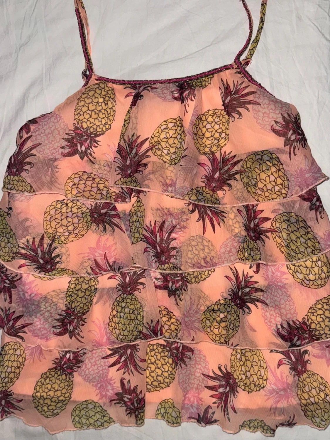 Ananas mönstrad topp - 2