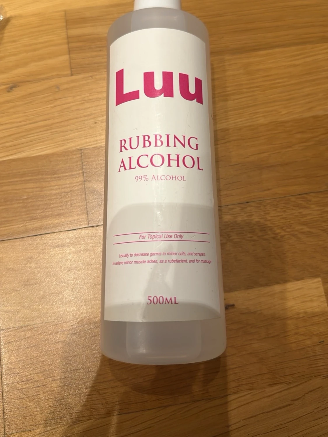Luu rubbing alcohol 500ml