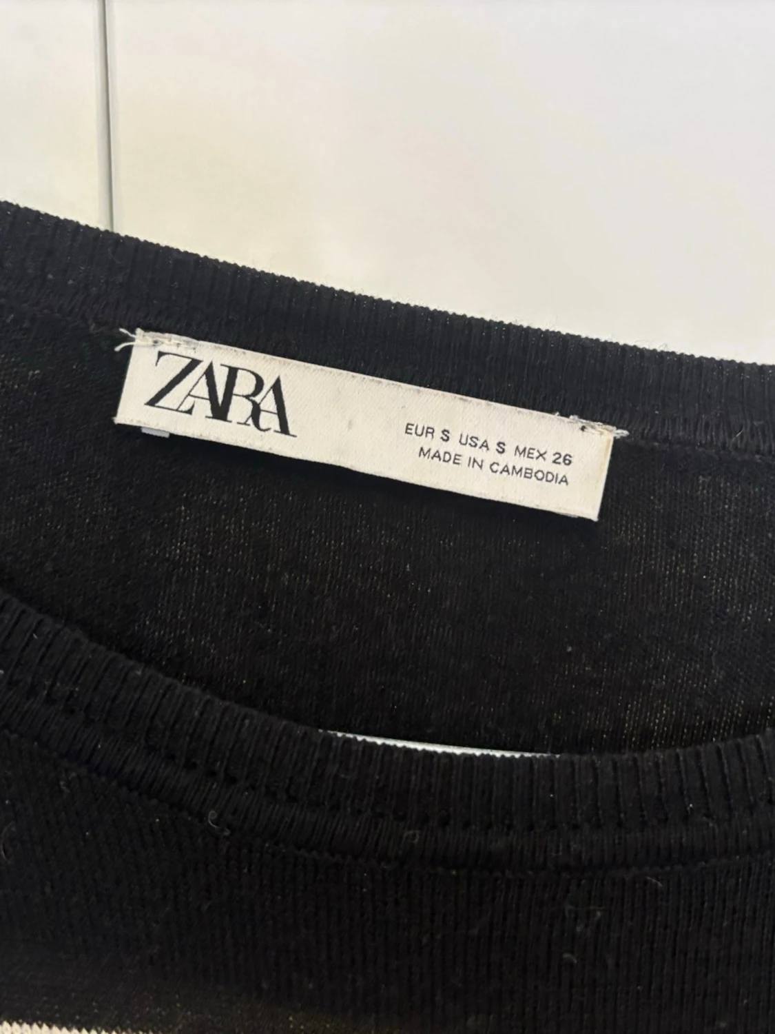 Svartvit randig tröja från Zara - 1