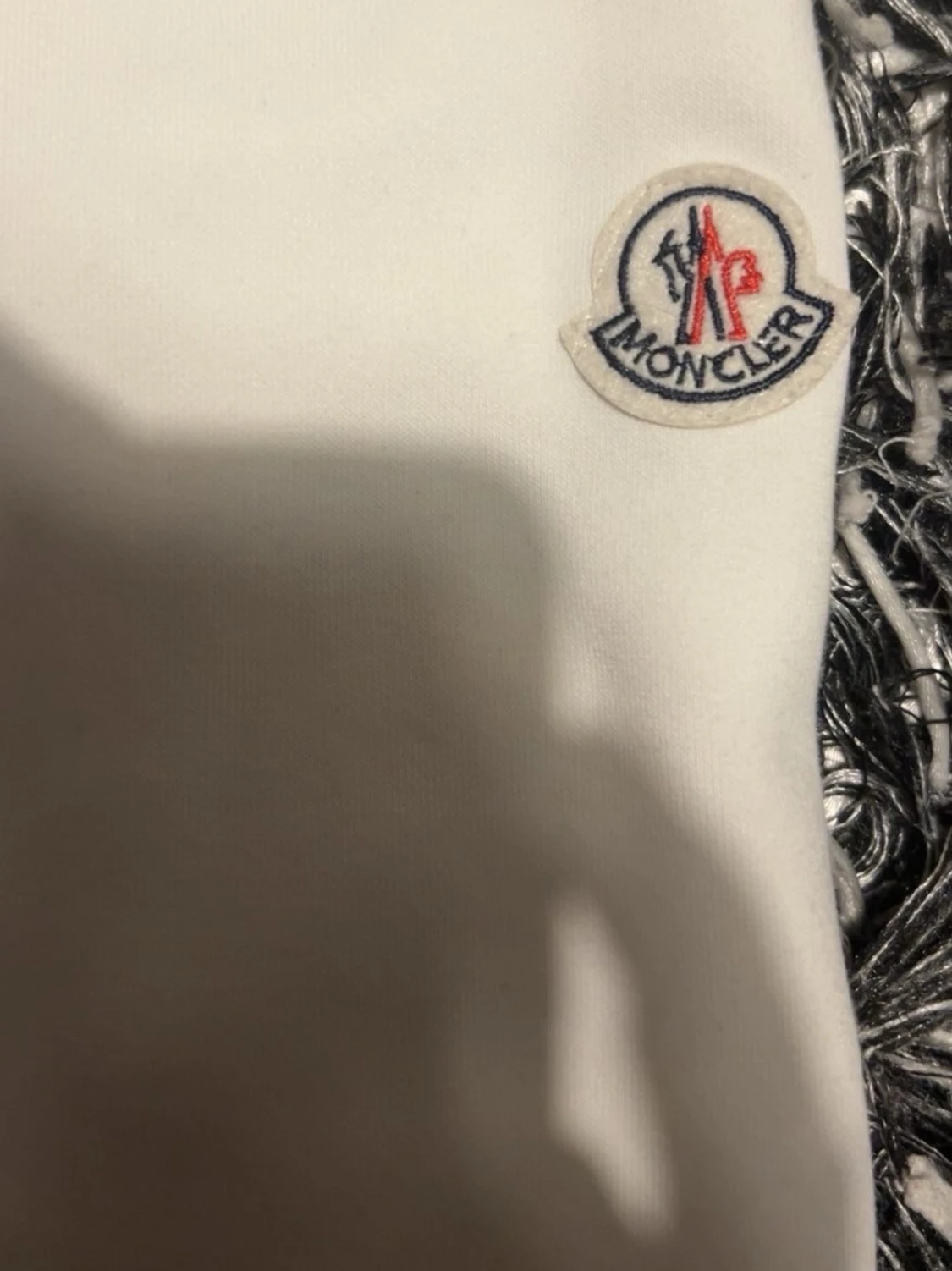 Vit moncler tröja - 1