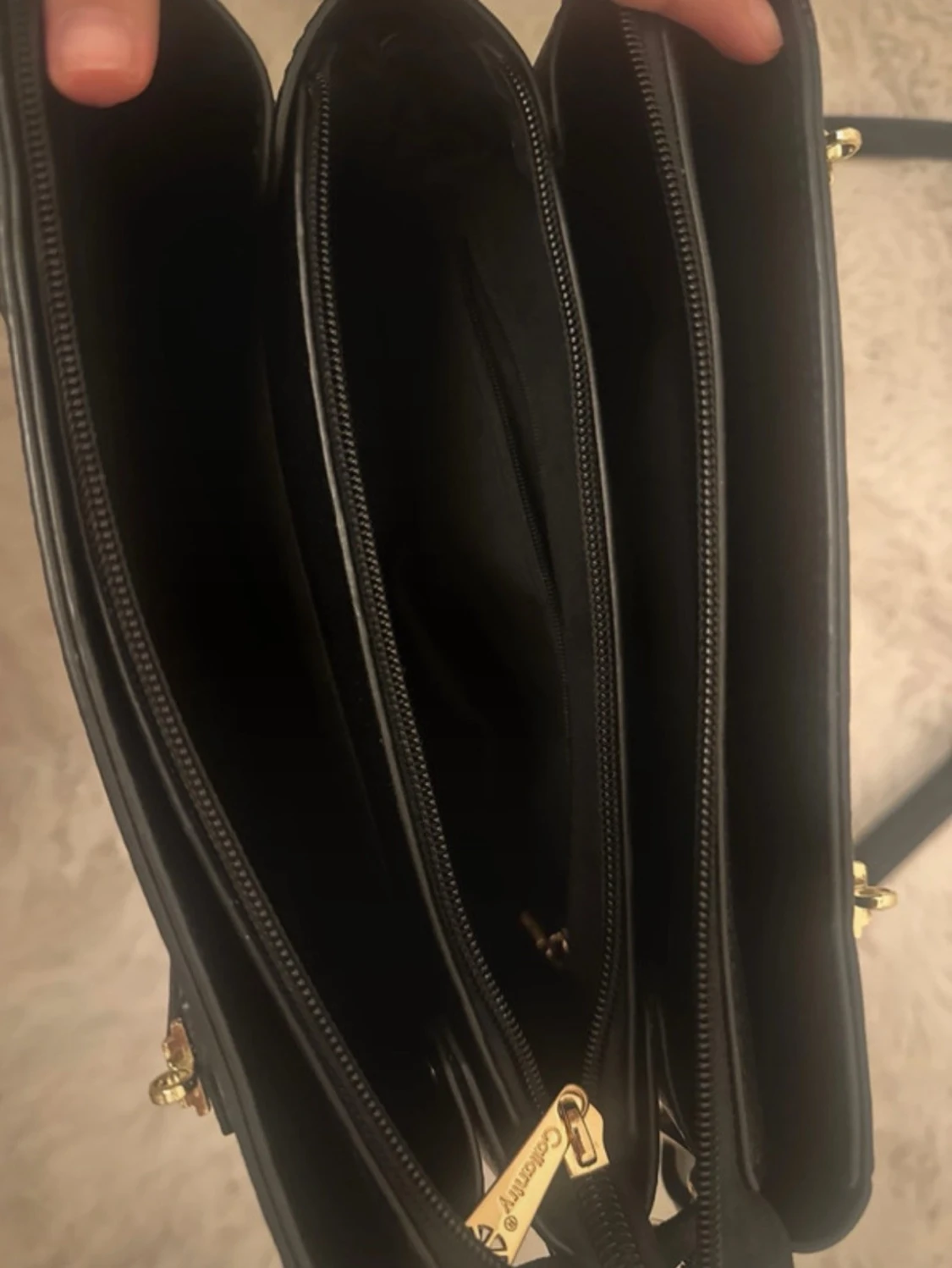 Svart axelväska från Gallantry Paris - 3