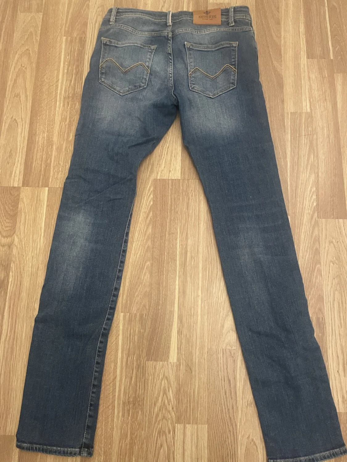Blå Morris jeams, slim fit 30/34 - 1