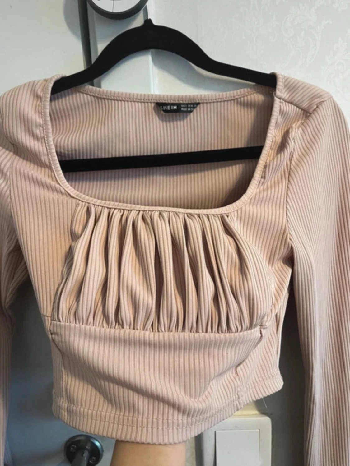 Rosa croppad topp - 2