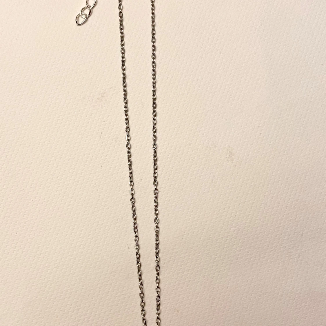 Choker Hjärta Halsband silver imitation  - 2