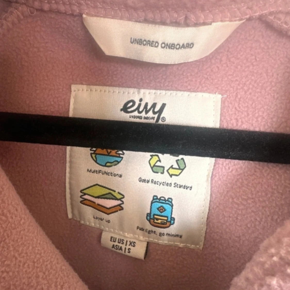 Rosa fleeceväst från Eivy - 1