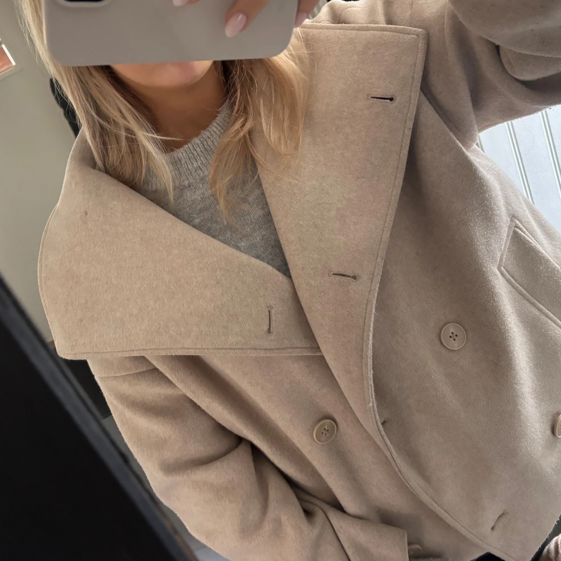 Beige kappa från NA-KD - 2
