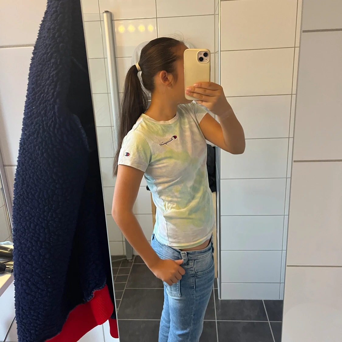 Pastellfärgad Champion t-shirt - 1