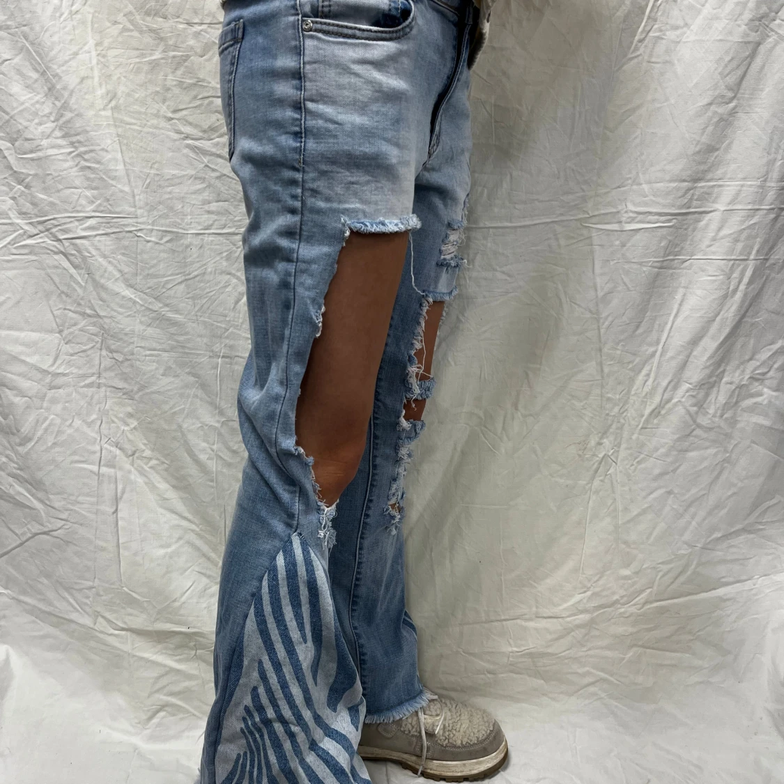 Lågmidjade jeans  - 1