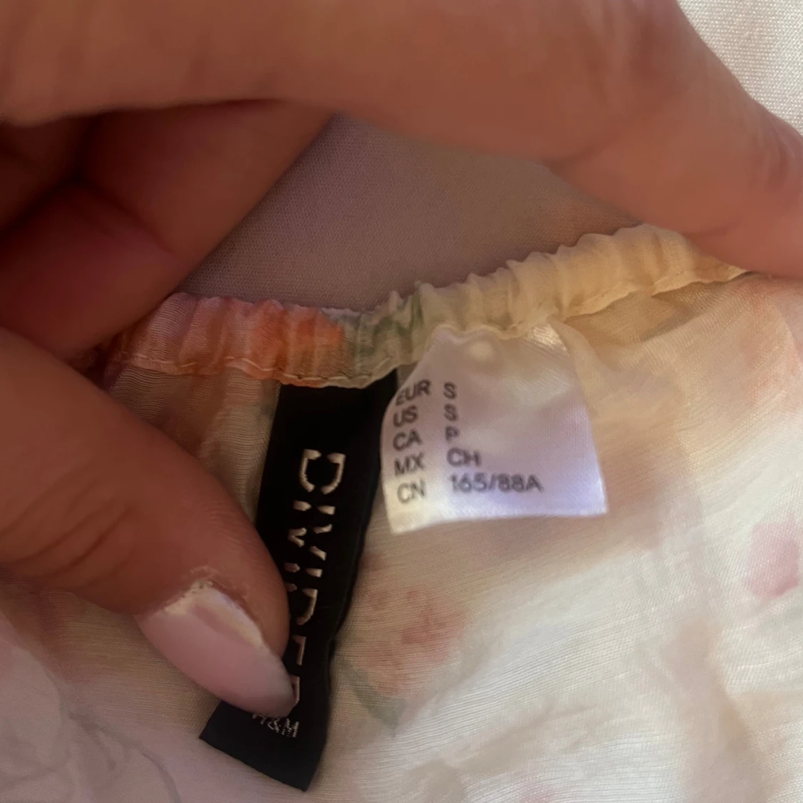 Blommig volangtopp från Divided H&M - 2