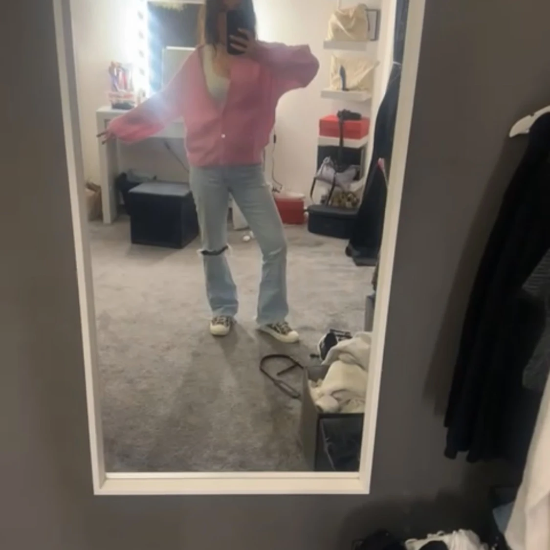 Lågmidjade jeans  - 2