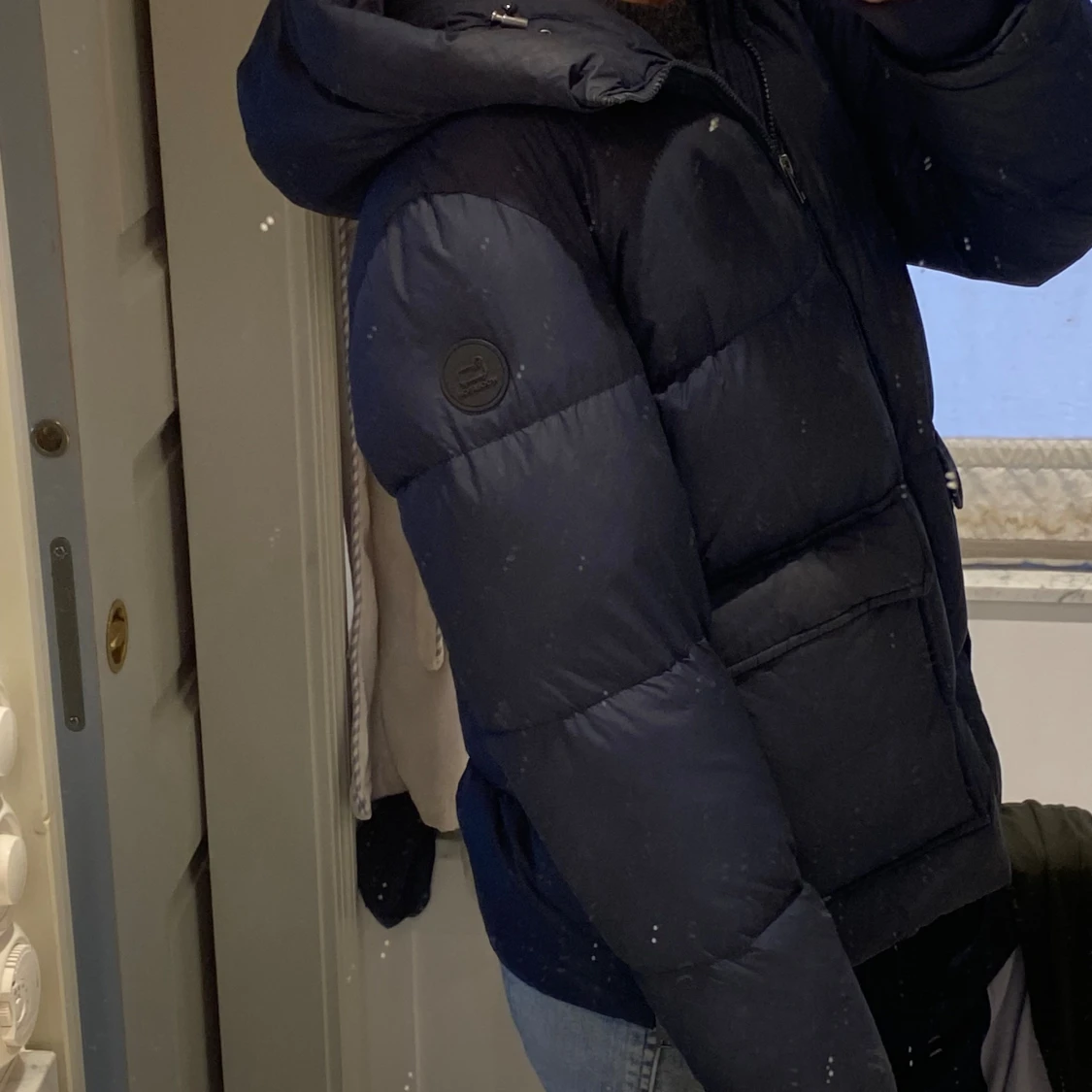 Mörkblå vinterjacka från Woolrich - 2