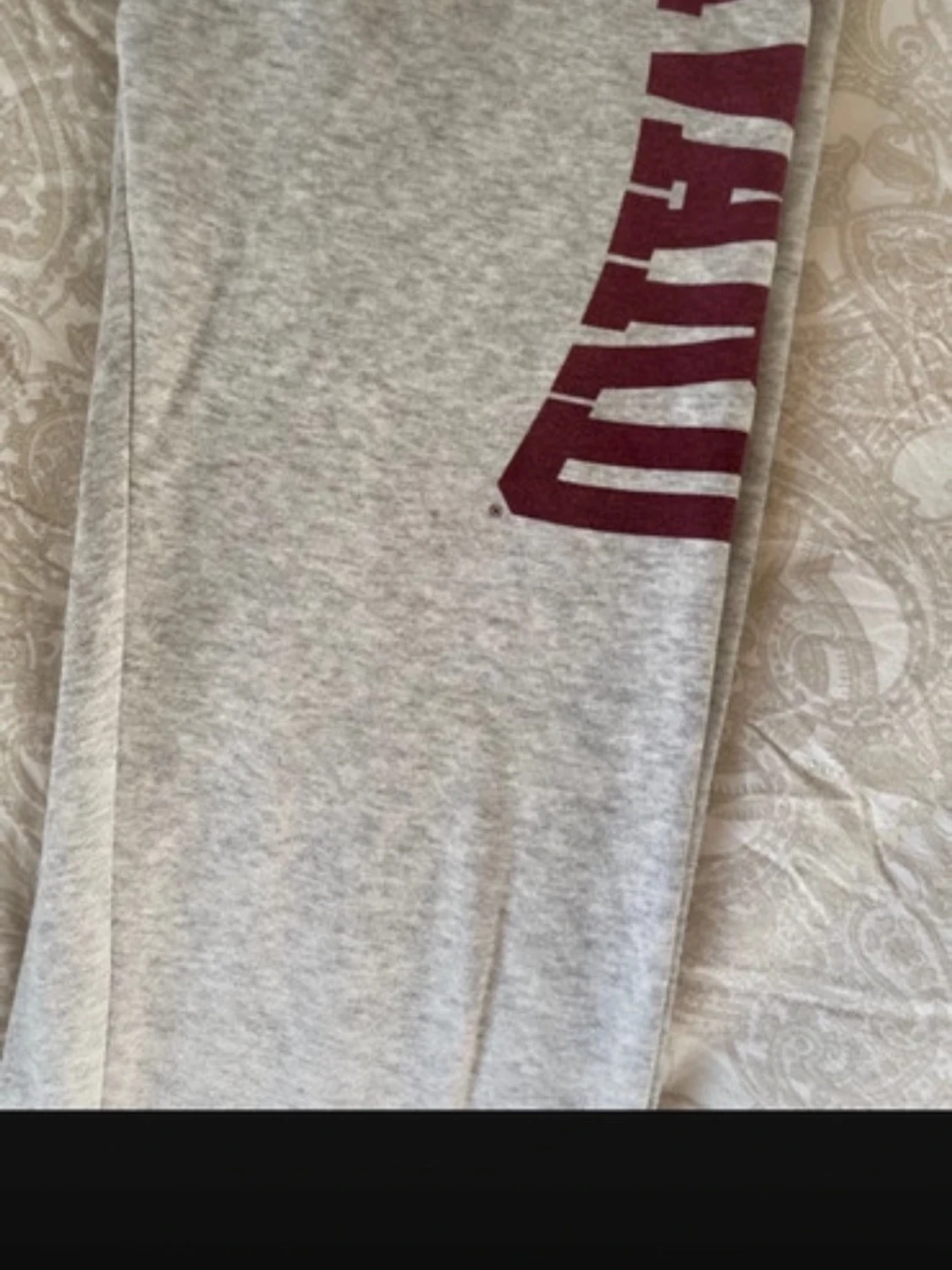 Grå Harvard University mjukisbyxor - 1