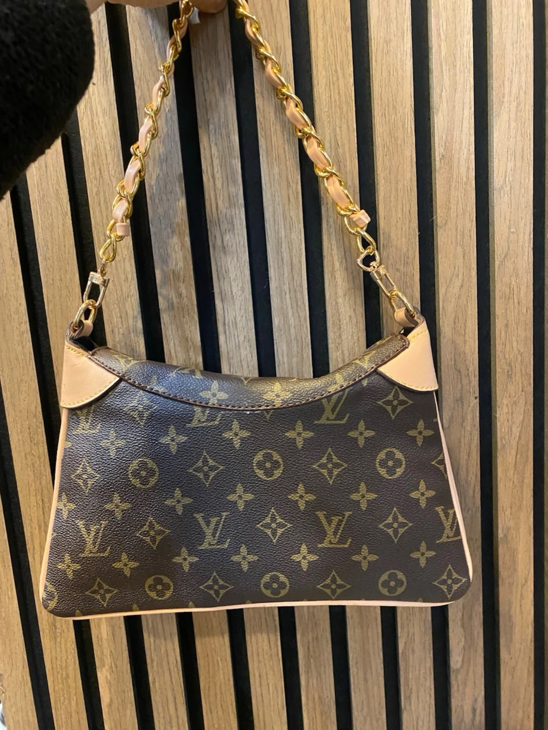 Brun  axelväska - 3