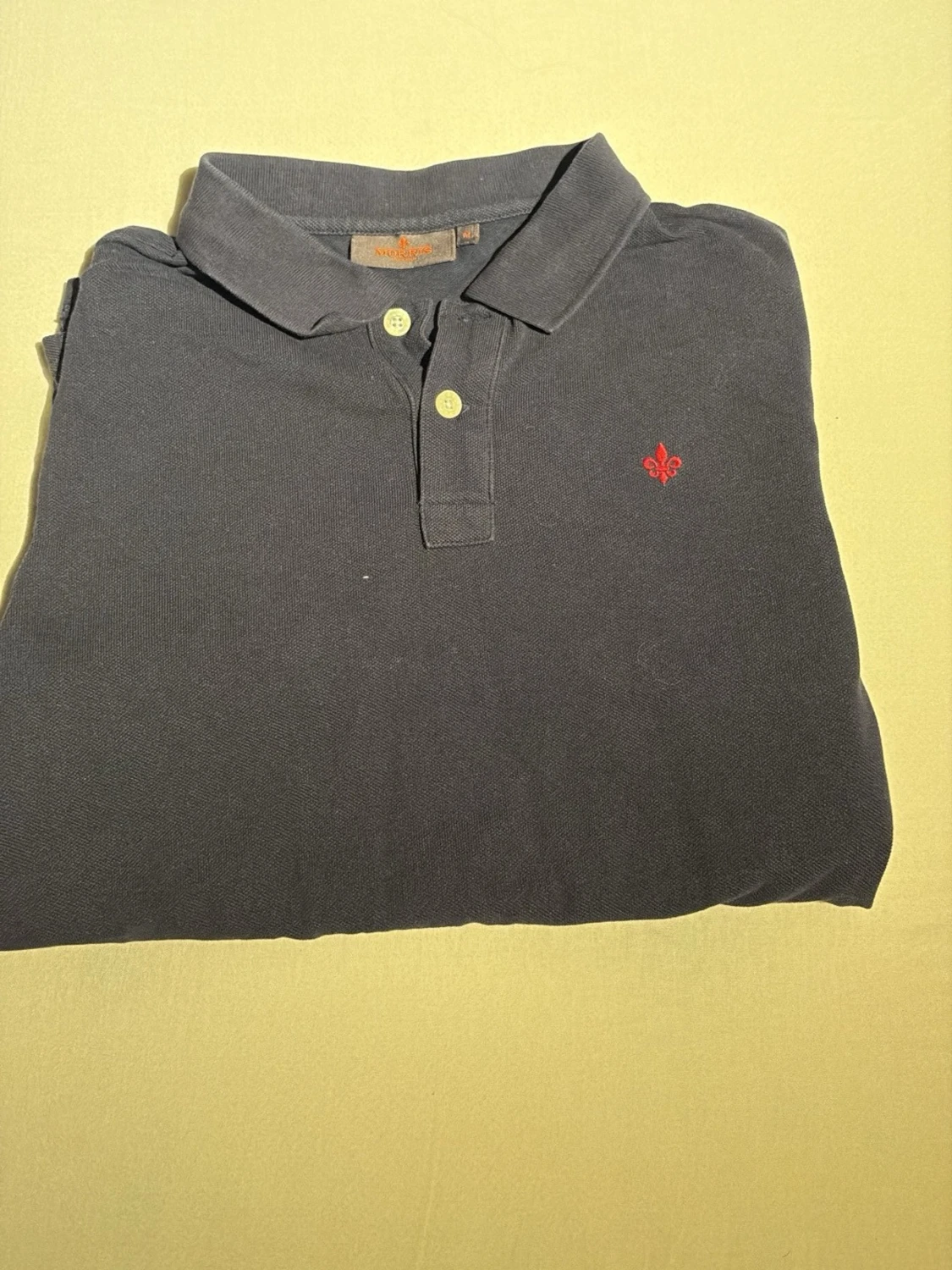 Mörkblå pikétröja från Morris - 2