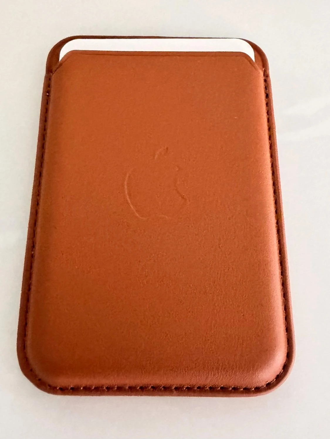 Apple iPhone Läder Wallet Plånbok med MagSafe Brown / Brun