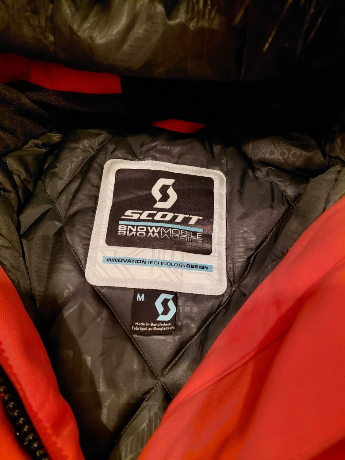 Rosa vinterjacka från Scott med fuskpäls - 3