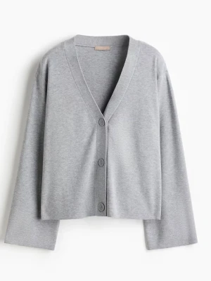 grå cardigan - aldrig använd, nyskick. storlek S